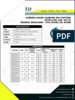 Cañeria sch80 A106