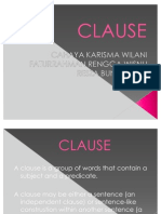 CLAUSE Presentasi