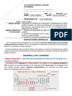 Guía Pedagógica - Química 3er Tabla Periódica (Parte II)