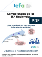 Competencias EFAS NACIONALES