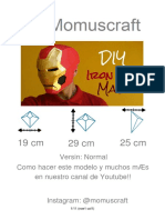 Máscara Iron Man