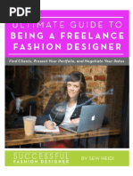 Ultimate Guide To Being A Freelance Fashion Designer Sew Heidi