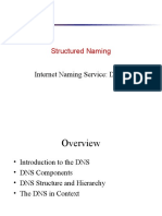 Structured Naming: Internet Naming Service: DNS