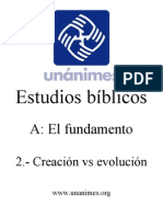 A.02. - Creacion Vs Evolucion