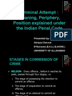 Criminal Attempt: Meaning, Periphery, Position Explained Under The Indian Penal Code