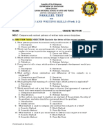 Week 1-2 RWS Parallel Test