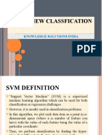 NLP Review Classfication: Knowledge Solutions India