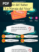 Quiz La Navaja Del Visir