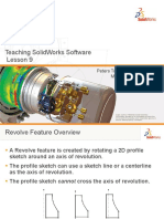 Teaching Solidworks Software Lesson 9: Peters Township High School Mr. Burns & Mr. Walsh Cadd Online