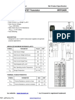 Isc N-Channel MOSFET Transistor IRFP240R: INCHANGE Semiconductor Product Specification