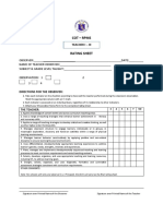 COT RPMS Rating Sheet