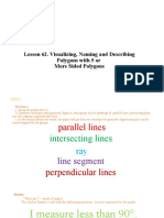 Lesson 62 Visualizing, Naming and Describing Polygons With 5 or