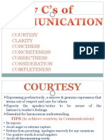 7 C's of Communication