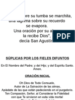 Súplicas Por Los Fieles Difuntos