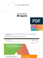 Instructivo de Mi Espacio