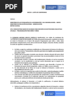 Convocatoria Banco de Elegibles para Docentes