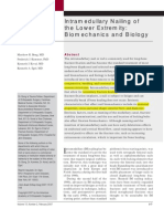 Intramedullary Nailing of The Lower Extremity. Biomechanics and Biology