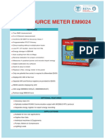 Dual Source Meter EM 9024