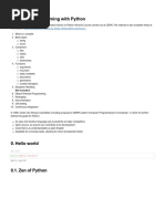 Advanced Programming With Python