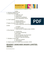 Bharat Sanchar Nigam Limited (BSNL) : An Introduction