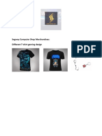 Segway Computer Shop Merchandises: Different T-Shirt Gaming Design Keychains