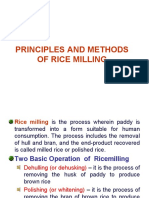 Principles and Methods of Rice Milling