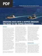 Article Dredging Rock With A Hopper Dredger The Road To The Ripper Draghead 118 4