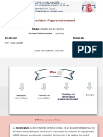 Nomenclature D'approvisionnement