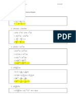 Problem Set (2nd Term) Exercise 1: Evaluate The Following Integrals