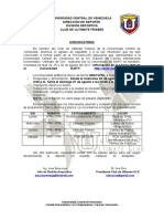 Modelo: Convocatoria Deportiva