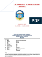 Silabo de Derecho Empresarial I y Lecturas.-2020-I