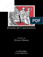 Poesía de Cancionero