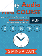 NEW PDF Version - 5 DAY Audio Course For 5 Most Commonly Mispronounced CONSONANTS