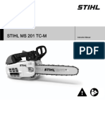 Sthil MS 201 TC User Manual