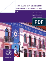 The First 100 Days of Georgian Dream Government: Reality and Challenges 