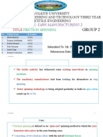 Course: Yarn Manufacturing 2