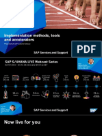 SAP S4HANA Webcast Series - EN - Session - 05 - Methods - and - Tools - Handout