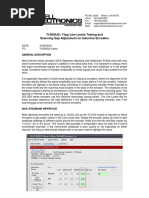 MEMO TI-5000JX Testing 1Vpp Sine and Inductive Scanning Gap