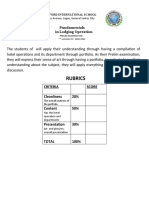 Fundamentals in Lodging Operation