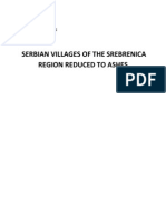 Serbian Villages of The Srebrenica Region Reduced To Ashes