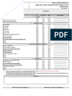 Delivery and Commissioning Inspection Checklist