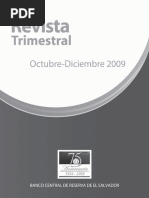 Banco Central de Reserva de El Salvador: Revista Trimestral Octubre/Diciembre 2009