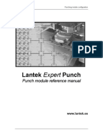 Lantek Expert Punch: Punch Module Reference Manual