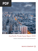 Bain Report Asia Pacific Private Equity Report 2020