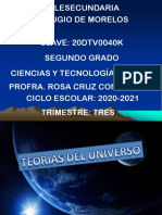 Teorias Creación Del Universo 2°