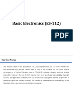 Basic Electronics (ES-112)
