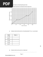 Forces & Braking 1 QP