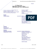 THOMAS V. BOMBARDIER RECREATIONAL PRODUCTS, INC. Docket