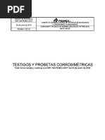 NRF - 194 - PEMEX - 2013 - Testigos y Probetas Corrosimétricas