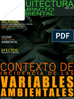 Contexto de Incidencia de Las Variables Ambientales